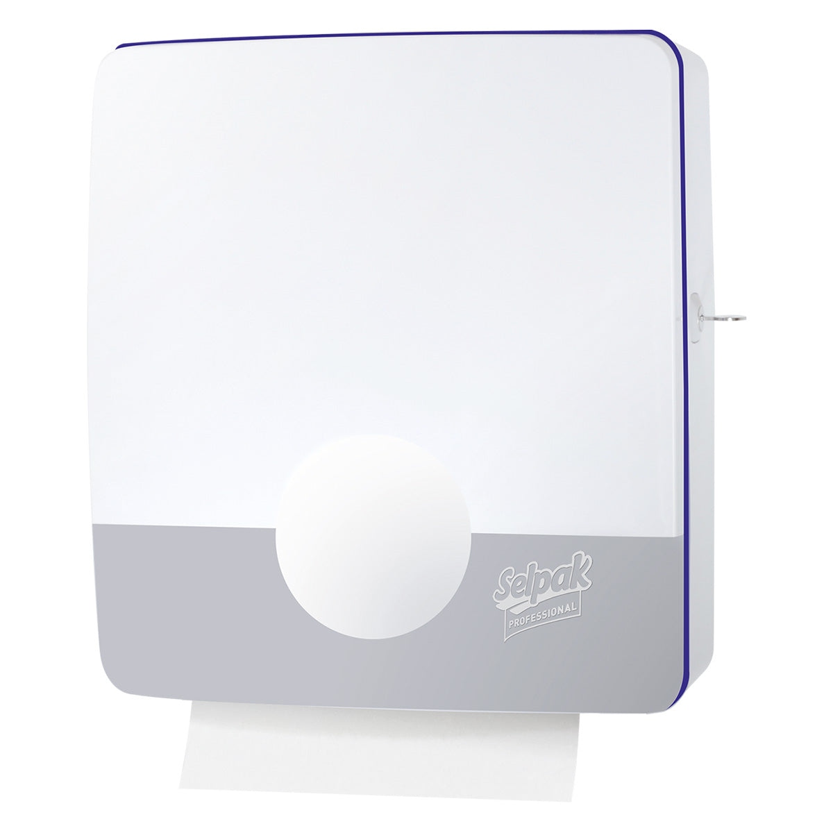 Selpak Professional Touch Falthandtuchspender, Z-Falz, Weiß – 1 Stück