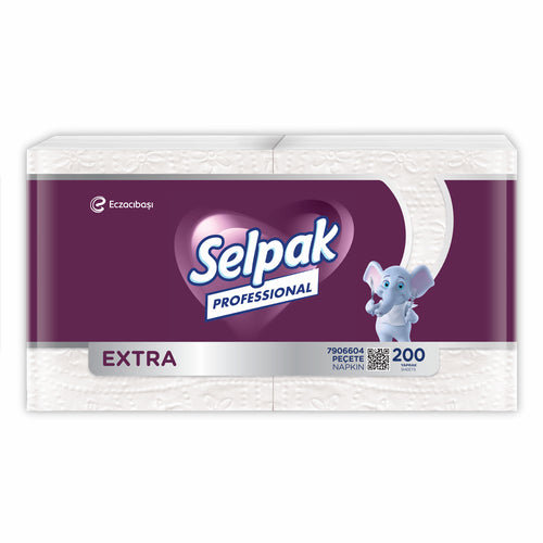 Selpak Professional Extra Servietten, 30 × 30 cm – 3.000 Stück