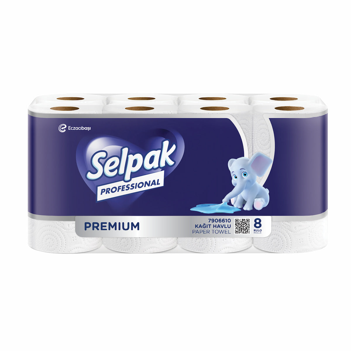 Selpak Professional Premium Küchenrollen, 3-lagig – 24 Rollen