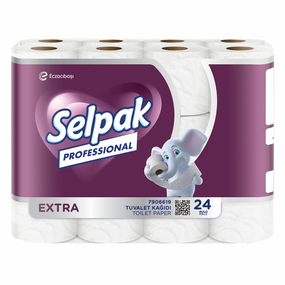 Selpak Professional Extra Toilettenpapier, 2-lagig – 72 Rollen