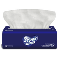 Selpak Professional Falthandtücher, V-Falz, 21 × 21,5 cm – 2.250 Blatt