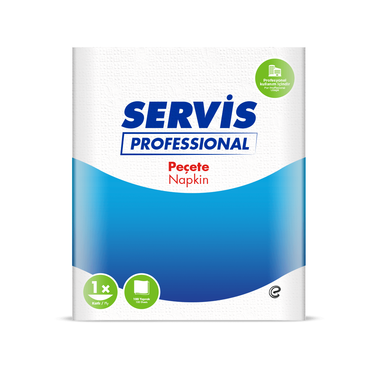 Service Pro Servietten, 22 × 26,5 cm – 3.200 Stück