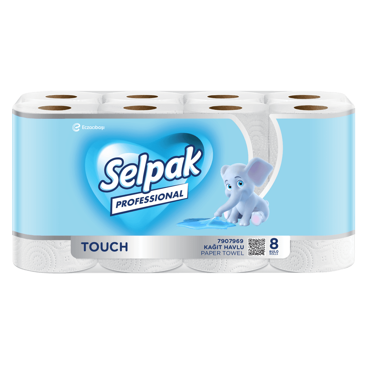 Selpak Professional Touch Küchenrollen, 2-lagig – 24 Rollen