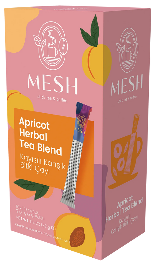 Mesh Stick Apricot Tea – Originalverpackung