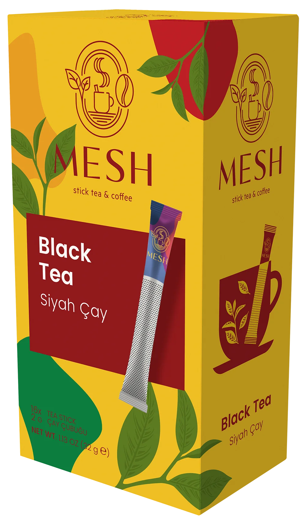 Mesh Stick Black Tea – Originalverpackung