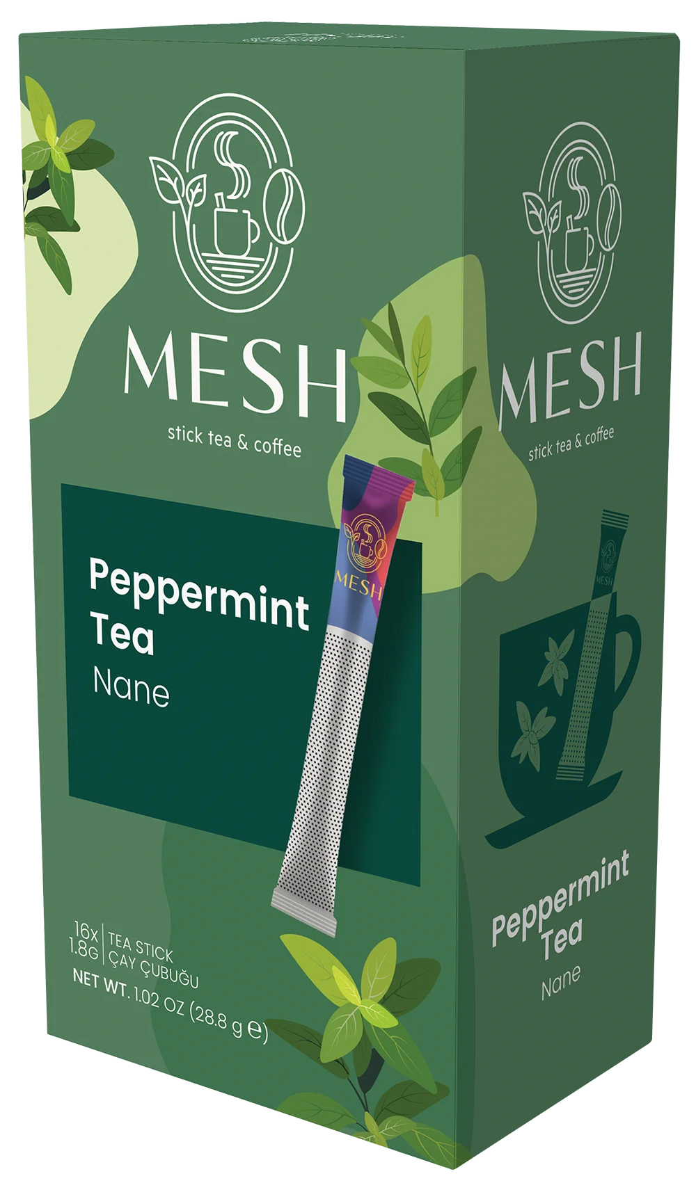 Mesh Stick Pfefferminztee – Originalverpackung
