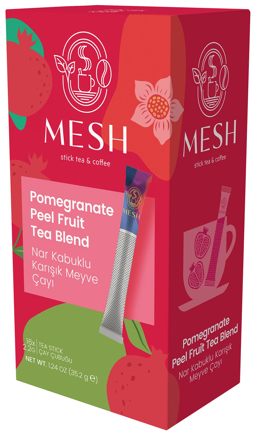 Mesh Stick Pomegranate Tea – Originalverpackung