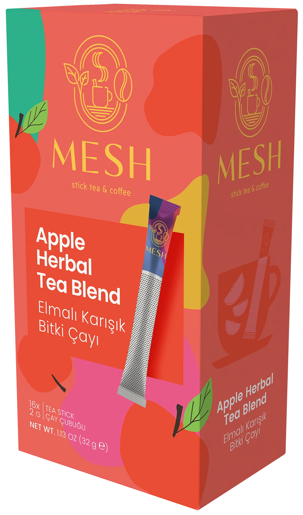 Mesh Stick Turkish Apple Tea – Originalverpackung